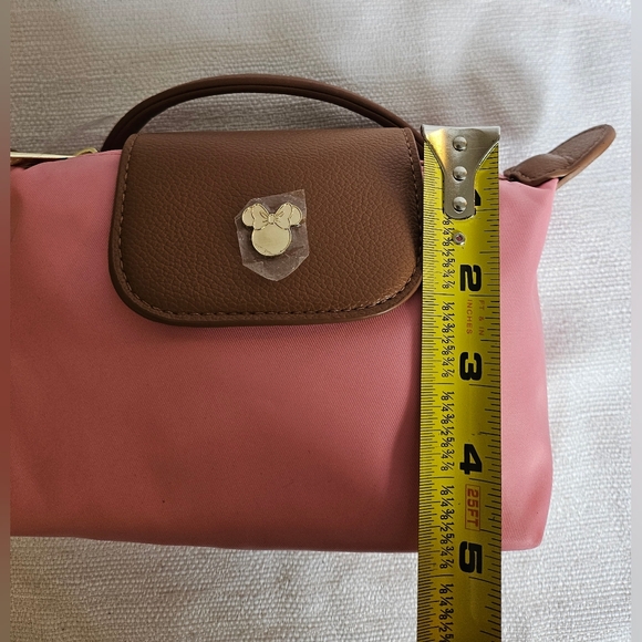 NWT Viral Minnie Mouse Disney Mini Crossbody Bag W/Detachable Strap TIK TOK - Picture 6 of 9
